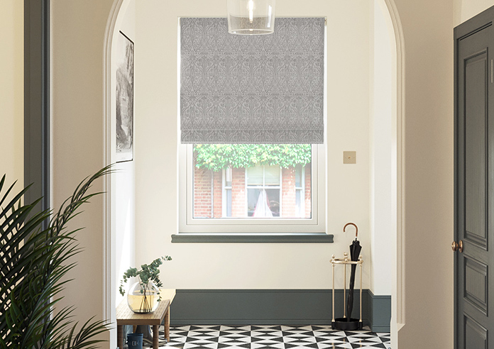 Tiverton, Flint - Twist&Fit Roman Blind - Image 3